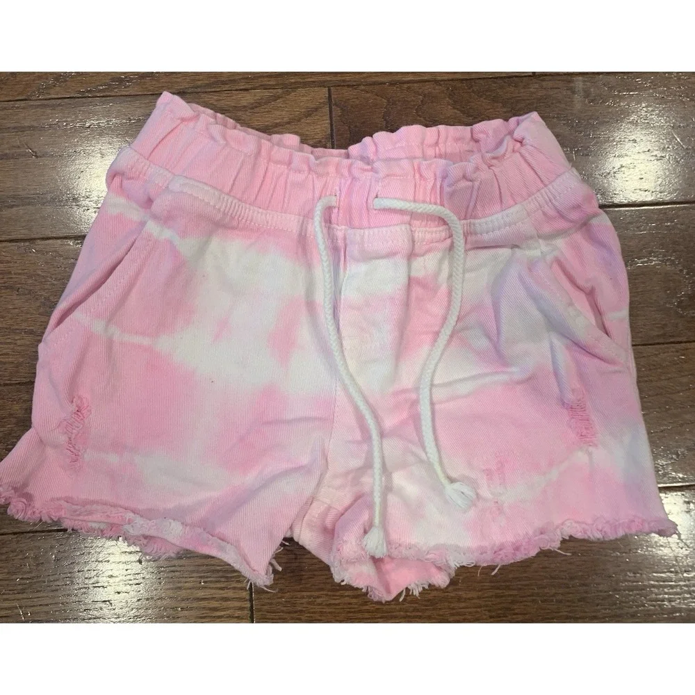 Lot‎ Of 3 Girl's Cat & Jack Capris Sz 6/6x , Justice Shorts Sz 7